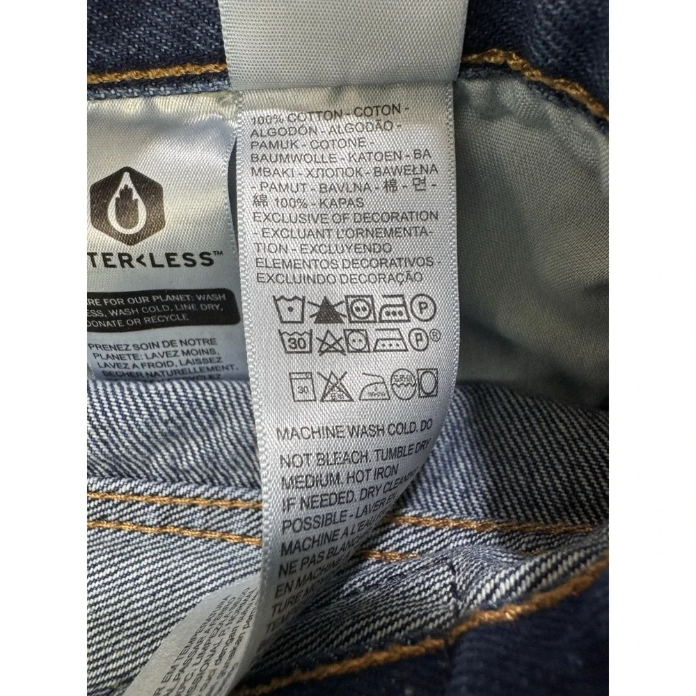 Levis Premium 501 Jeans Men 30x30 Blue 90's Original Button Fly Straight Whisker